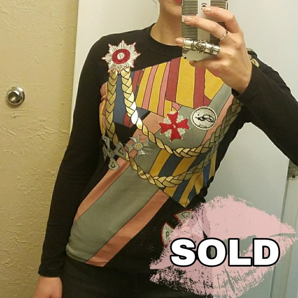 *SOLD*Dior Haute Couture Fall 2002 Long Sleeve Tee
